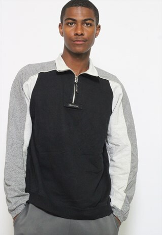 VINTAGE CHAMPION 1/4 ZIP SWEATSHIRT