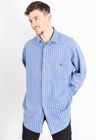 VINTAGE 80S POLO RALPH LAUREN SHIRT / S8612
