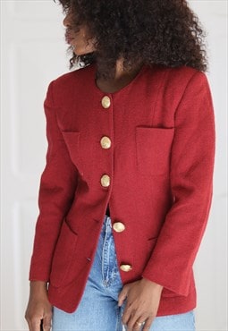 Vintage wool blazer