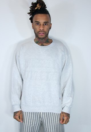 RUSSELL ATHLETIC EMBROIDED SWEATSHIRT