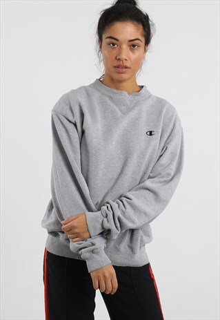 90S CHAMPION EMBROIDERED LOGO SWEATSHIRT