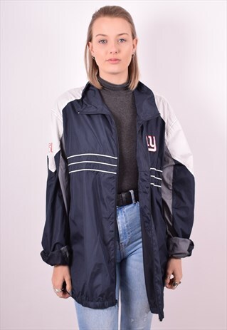 NFL WOMENS VINTAGE NY JACKET XXL BLUE 90S