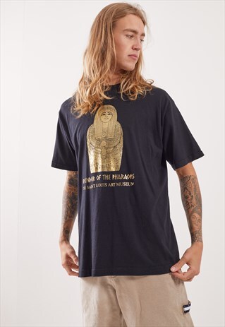 VINTAGE PHARAOH GRAPHIC T-SHIRT