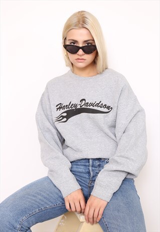 VINTAGE 90S HARLEY DAVIDSON SWEATER JUMPER
