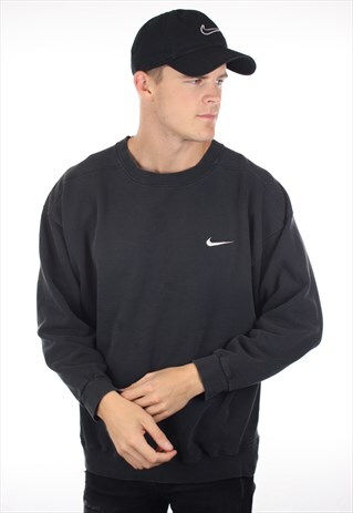 VINTAGE NIKE SMALL LOGO SWEATSHIRT JUMPER