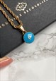 AUTHENTIC LOUIS VUITTON BLUE PASTILLES- REPURPOSED NECKLACE