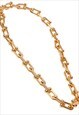 GOLD PLATED CABLE CHAIN NECKLACE