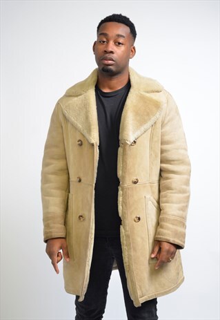 VINTAGE SHEEPSKIN COAT