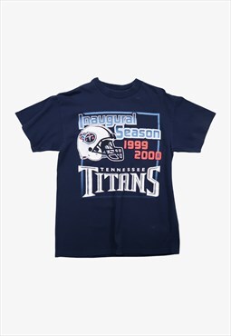 Tennessee Titans NFL T-Shirt Navy Medium