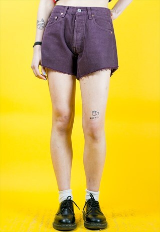 VINTAGE 501 CUT-OFF FESTIVAL BEACH SHORTS