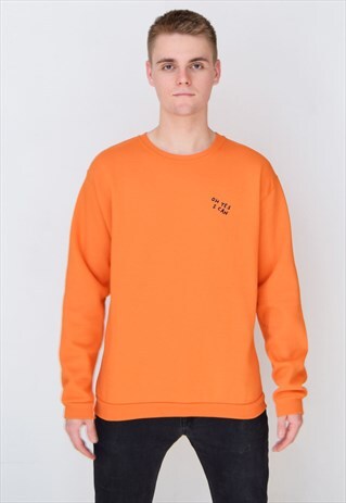 ORANGE OH YES I CAN (NAVY) SWEATSHIRT