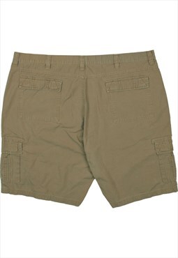 Vintage 90's Wrangler Shorts Cargo pockets Brown Large