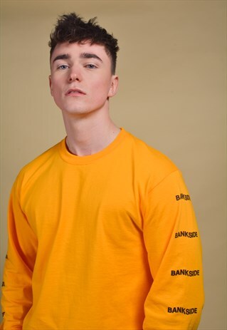 YELLOW WAVY SLEEVE LONG