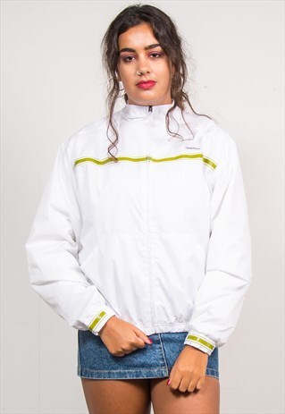 90'S VINTAGE REEBOK WHITE TRACKSUIT JACKET