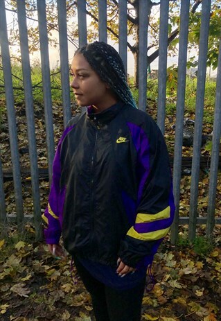 VINTAGE NIKE RARE CRAZY SHELL TRACKSUIT BOMBER JACKET