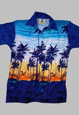 vintage Hawaiian festival shirt 