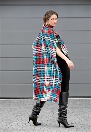 PLATEDMAXI TUNIC/ LONG SLEEVE TOP/ PLUS SIZE TUNIC/ JUMPER