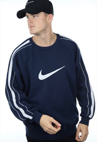 VINTAGE NIKE SWEATSHIRT BLUE
