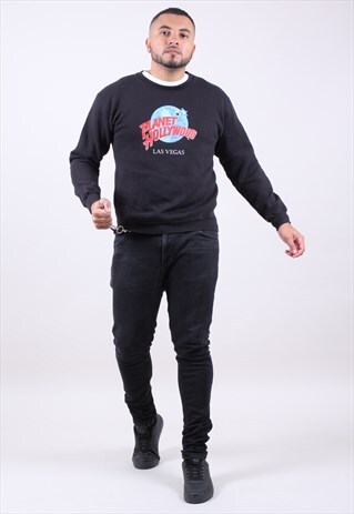 VINTAGE SWEATSHIRT PLANET HOLLYWOOD LAS VEGAS