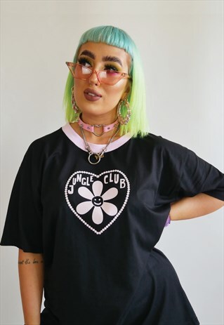 HEART PRINT TEE