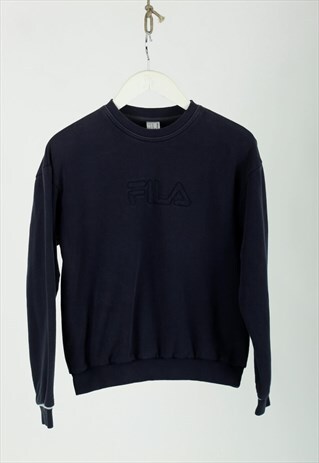 VINTAGE Y2K FILA SPELL OUT LOGO SWEATSHIRT