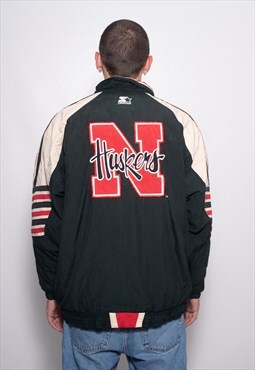 Vintage RARE Starter Huskers 90s Jacket