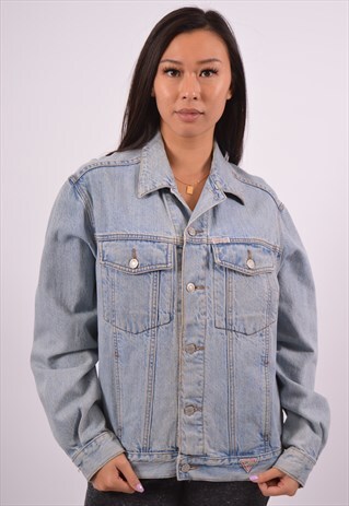VINTAGE GUESS DENIM JACKET BLUE