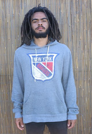 REEBOK OFFICIAL NEW YORK RANGERS HOODIE