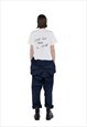  graphic t-shirt in white love will tear us apart