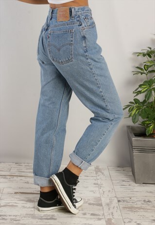 VINTAGE HIGH WAISTED LEVI'S 550 JEANS PL12