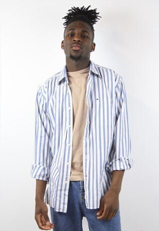 VINTAGE TOMMY HILFIGER STRIPED SHIRT