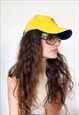 VINTAGE 00S GOLDEN STATE WARRIORS DAD CAP IN YELLOW
