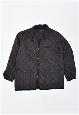 Vintage 90's Ralph Lauren Quilted Jacket Black