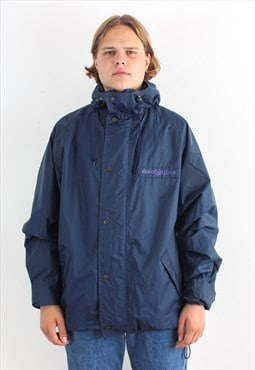 HENRI LLOYD Jacket M Proofed Bri-Nylon Hooded Coat Top