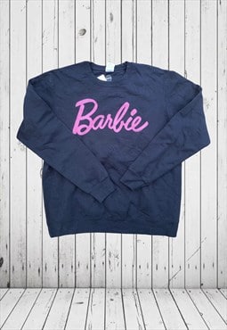 black large barbie sweatshirt by mattel