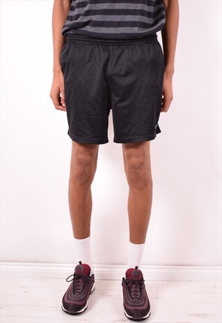 NIKE MENS VINTAGE SHORTS XL BLACK 90S
