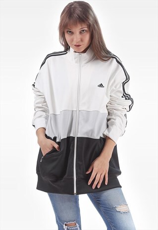 ADIDAS VINTAGE ADIDAS BOMBER TRACK JACKET