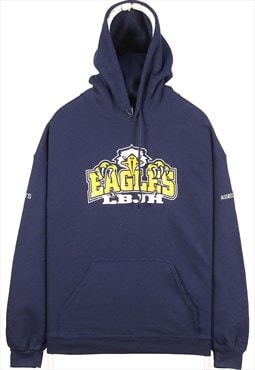 Vinted Gildan 90's Eagles Pullover Hoodie Large Blue