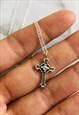 CROSS - 925 STERLING SILVER JEWELLED NECKLACES FOR MEN