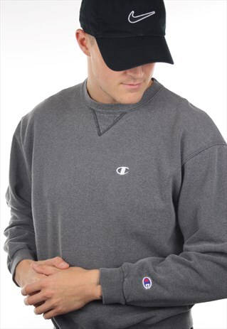 VINTAGE CHAMPION USA SMALL LOGO SWEATSHIRT JUMPER