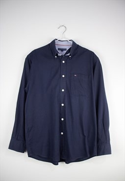 Vintage Tommy Hilfiger Shirt in Blue S
