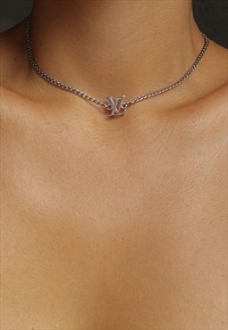 Authentic Louis Vuitton Pendant- Reworked Necklace