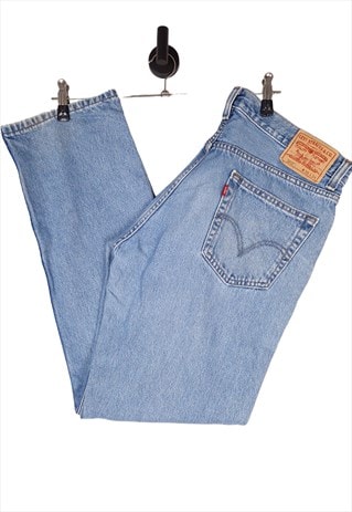 Men's Levi's 505's Blue Denim Jeans Size W36 L34