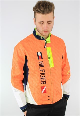 TOMMY HILFIGER SPELLOUT SAILING GEAR JACKET