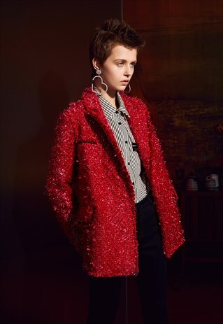 OPEN END RED JACKET, WOMEN'S, 2019 WINTER