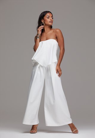 ELEGANT JUMPSUIT IN WHITE