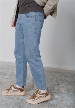 Vintage 90s Straight Fit Regular Waist Men Denim Jeans W36