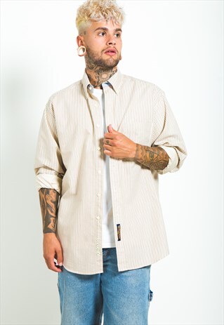 VINTAGE 80S TOMMY HILFIGER CLASSIC SHIRT / S6347