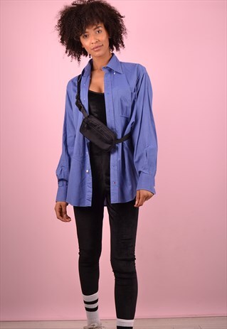 BLUE TOMMY HILFIGER SHIRT GRL3660