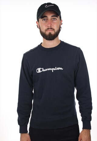 VINTAGE CHAMPION USA SPELL OUT SWEATSHIRT JUMPER